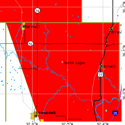 North Logan map