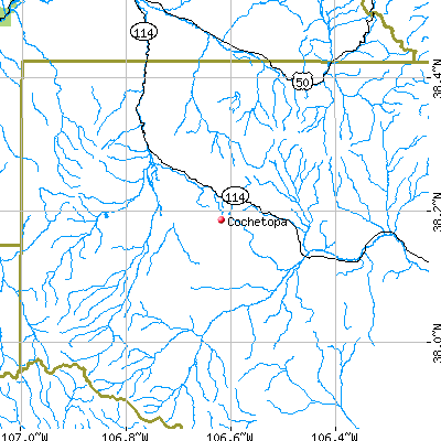 Cochetopa map