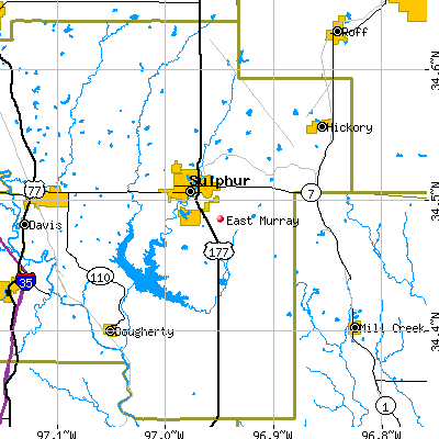 East Murray map