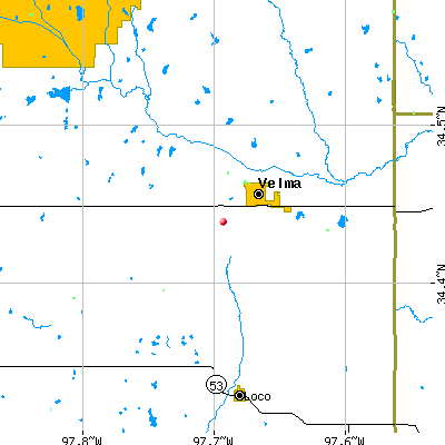 Velma-Alma map