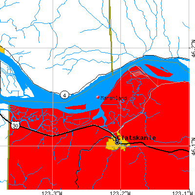 Marshland map