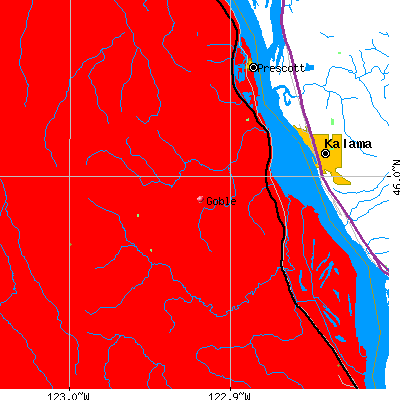 Goble map