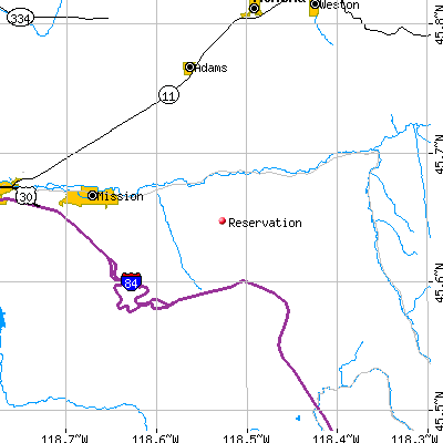 Reservation map