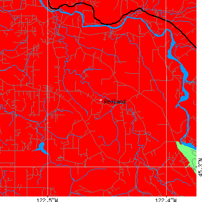 Redland map