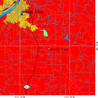 Beaver Creek map
