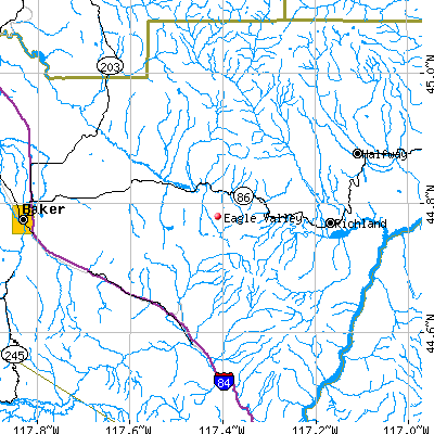Eagle Valley map