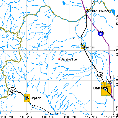 Wingville map