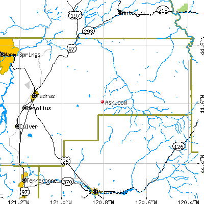 Ashwood map