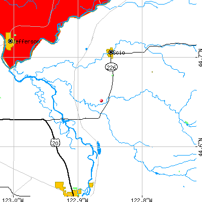 Scio-Lacomb map