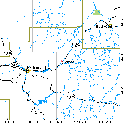 Ochoco map