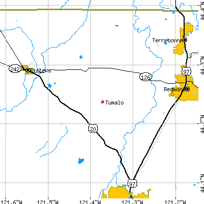 Tumalo map