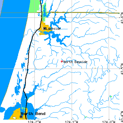 North Bayside map