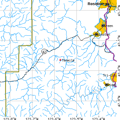 Tenmile map
