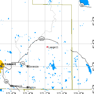 Langell map