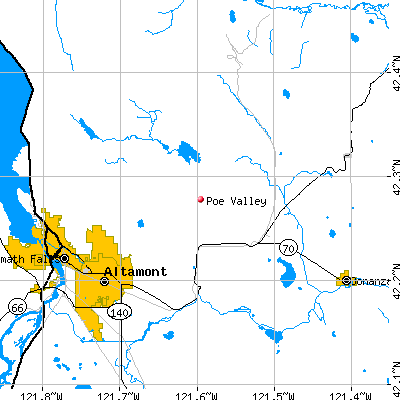 Poe Valley map