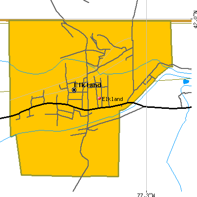 Elkland map
