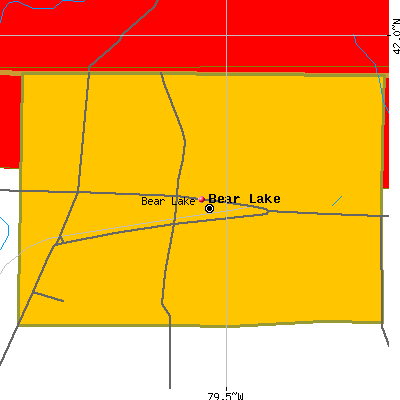 Bear Lake map
