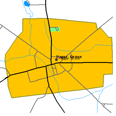 Sugar Grove map