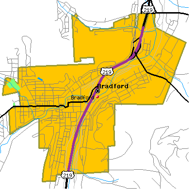 Bradford map
