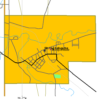 Shinglehouse map