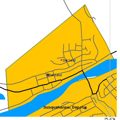 Oakland map