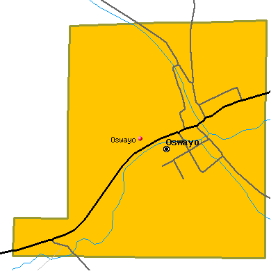 Oswayo map