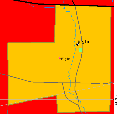 Elgin map