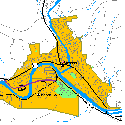 Warren map