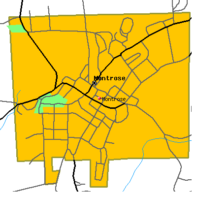 Montrose map