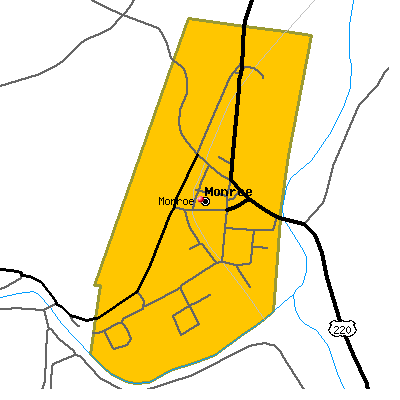 Monroe map