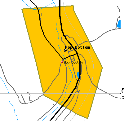 Hop Bottom map
