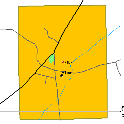 Alba map