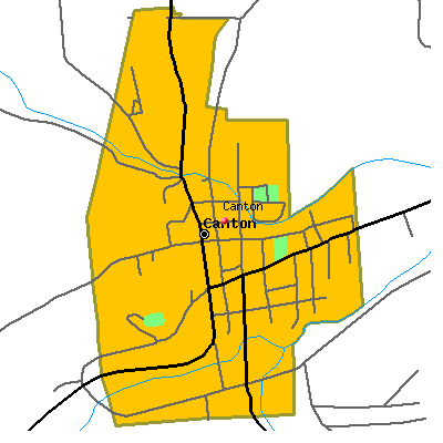 Canton map