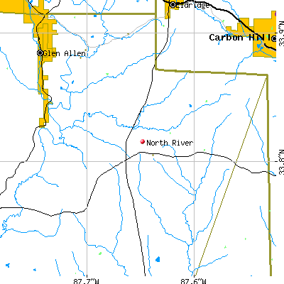 North River map