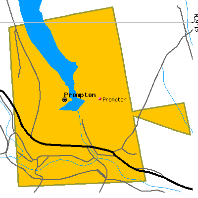 Prompton map