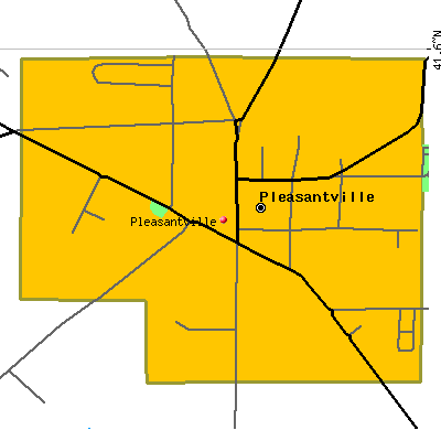 Pleasantville map