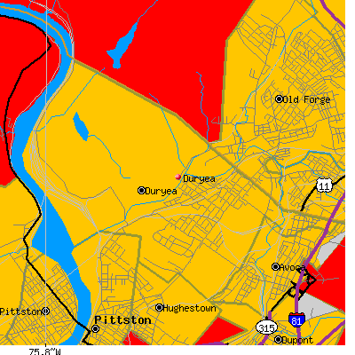 Duryea map