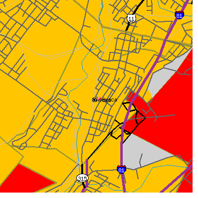 Avoca map