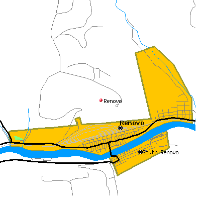 Renovo map