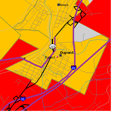 Dupont map