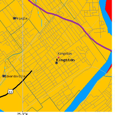Kingston map