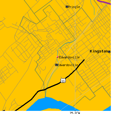 Edwardsville map