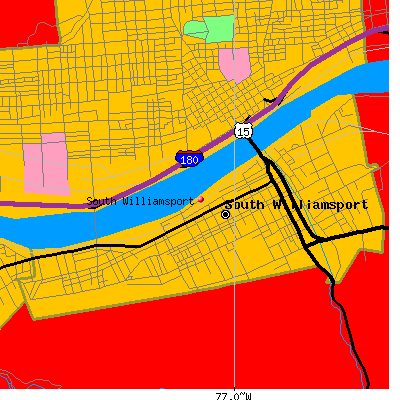 South Williamsport map
