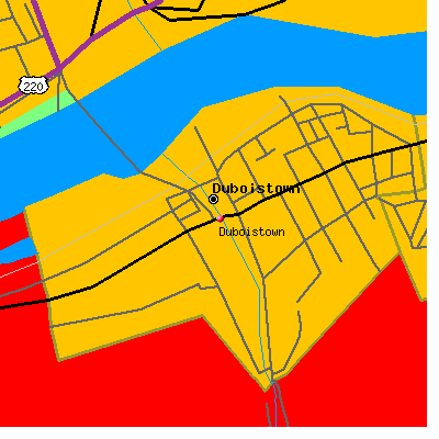 Duboistown map