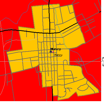 Muncy map