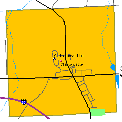 Clintonville map
