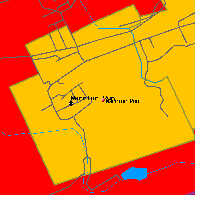 Warrior Run map