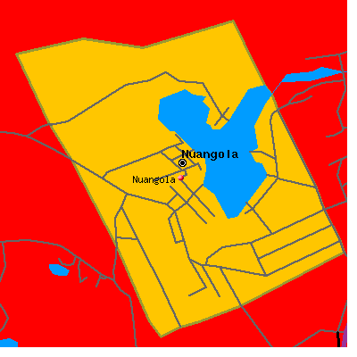 Nuangola map