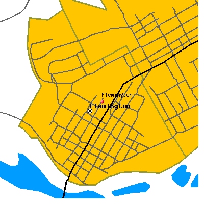 Flemington map