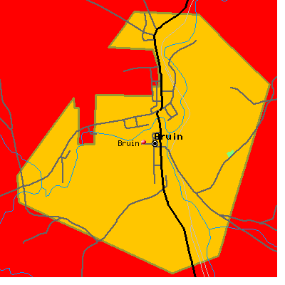 Bruin map
